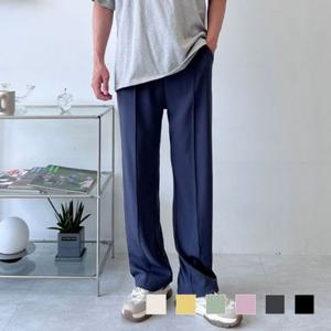 SD 핀탁 핀턱와이드 바지 샤크 230453M 와이드바지 일