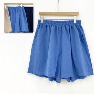 밴딩 307A478S 통 반바지 빅사이즈 면 린넨 빅사이즈