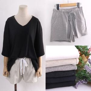 빅사이즈 데일리 쮸리 반바지 DIN0390R 트레이닝