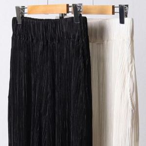 306D982S 빅사이즈미시옷 여성큰옷 밴딩 주름 팬츠 루