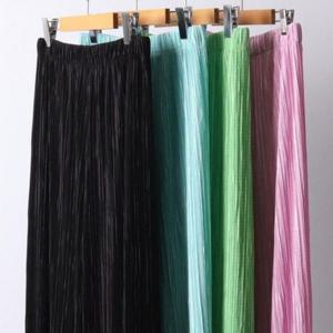 통밴딩 빅사이즈 주름 스판 빅사이즈미시옷 305I669S