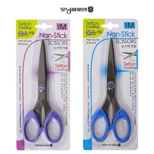 모닝글로리 논스틱 가위 중 랜덤1개 사무 문구 용품