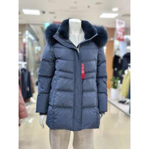 화이트호스 세이브존05 구스 반코트 카라 토끼털 후드 여우털 분리형 A44T07