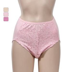 자연 면스판 레이스 여성 요실금팬티 할머니팬티 105