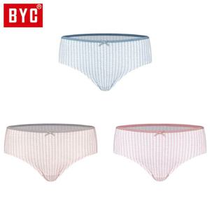 BYC 여성 미디 3매입 삼각팬티 DOLF2123