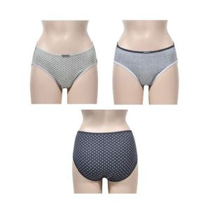 선염 멜란지 스판 여성 미디 팬티 5매입 요일팬티