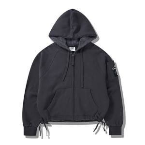 [지프]여성 기모 후드뽀글이 스트링집업 (JQ1TZF071)