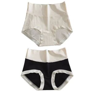 여자 노라인 스타일 하이웨스트 밴딩 팬티 고품질 속
