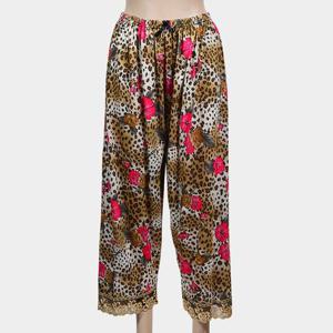 스프사 호피무늬 여성 9부 홈웨어 파자마 0653br