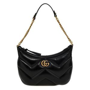 구찌 GG 마몽 스몰 숄더백 777263 AAC74 1000 BLACK DOM