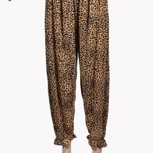 레오파드 여성 9부 홈웨어 파자마 편안함을선사하는