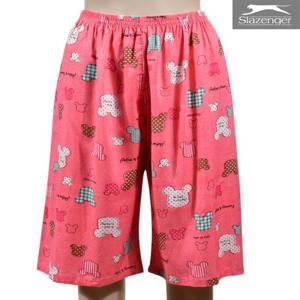 귀여운 디자인의 여성 밴딩 7부 파자마 냉장고잠옷