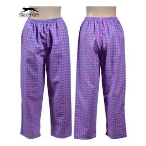 체크 여성 밴딩 9부 주머니파자마 팬츠 냉장고잠옷