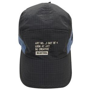 [블루테일]배색 절개 차콜 그레이 캠프캡AZA3AH01CG