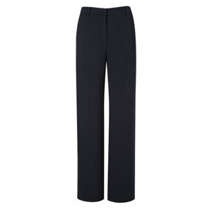 질스튜어트 뉴욕 여성 24FW 네이비 세미 와이드핏 슬랙스 팬츠 JSPA4C160N3