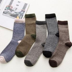 UA5754 클래식 윈터 체크 헤링본 따뜻 가을 겨울 남성