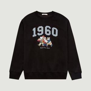 [행텐]피즐리베어 오버핏 기모 맨투맨 10490-031-812-12-100_JK