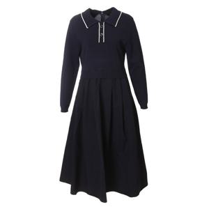 [요하넥스]우븐 패치 니트 원피스 Z5A3D100