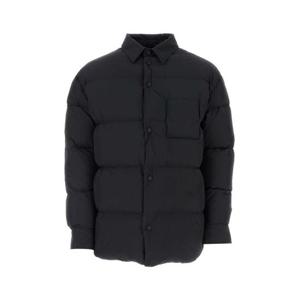 오프화이트 숏패딩 OMEJ001F23FAB002 1010 Black