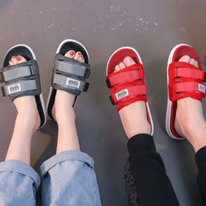 남여공용샌들 밀리터리 슬리 퍼 스트랩 커플샌달 조리