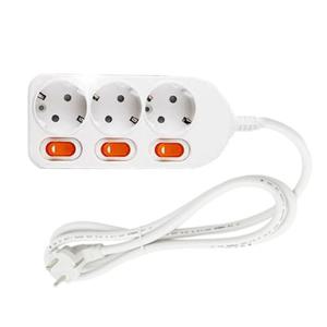 신성전기 국산 개별 3구 1.5미터 멀티탭(16A)