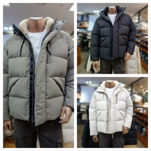 [지프](공용 )  해비다운 중힙기장  후드 덕다운점퍼 JP4JPU412_