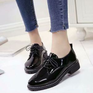 여자 코디 블랙 학생 외출 로퍼 단화 키높이굽 슈즈