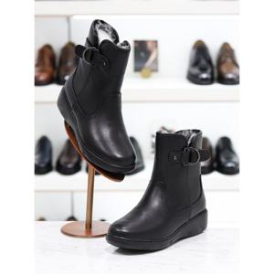 [탠디] 여성앵클 퍼부츠 G23438 BLACK 5cm