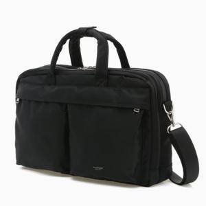 [질스튜어트] 블랙 투포켓 나일론 토트백  JUBA5E501BK