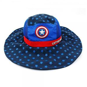 유아모자 MV0188 캡틴아메리카 쉴드 캠핑햇