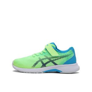 아식스 [화이트 바텀 타입] 19-24 레이저 빔 RJ-MG-BW 1154A201-300 L.GRN/NVY