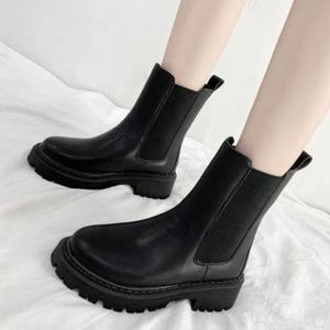 여성 앵클 편한 첼시 부츠 숙녀화 이쁜 캐주얼 신발