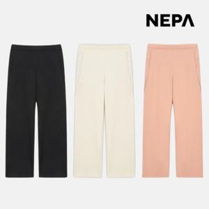 네파 여성 세미 와이드 팬츠 트레이닝복 등산복 허리밴딩 운동복 7L21663