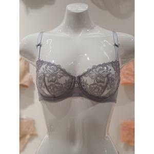 [바바라] 프랑스 수입 홑겹 브라 BBR2401 LGRY