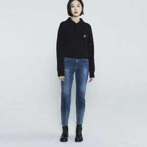 [버커루]여성 중청 플레어핏 부츠컷 데님 팬츠 B235DP753P