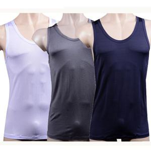 (챠밍)쿨인견 천연섬유 엠보패턴 남런닝 남성런닝 남자런닝