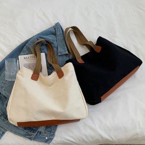 데일리백 자석 캔버스 트렌드 숄더백 1P 데일리 출퇴