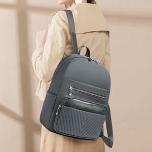 회색백팩 회사원 출근가방 여대생 새학기 백팩 책가방