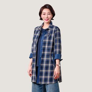 [마담엘레강스] 체크러브 자켓 앙상블 K251JK03+K251BL03