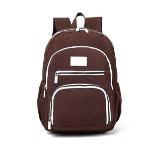 여자 패브릭 방수 백팩 나들이 백펙 신상 -브라운