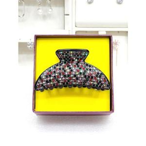 로뎀 세이브존05 프랑스 스와로브스키 이중 중 집게핀(그린멀티)01 RDB23040096A