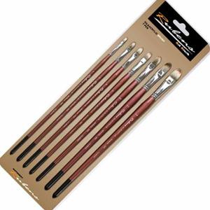 루벤스 아크릴붓 660F 7본조(2-14호) -34650 붓 물감 브러쉬 수채