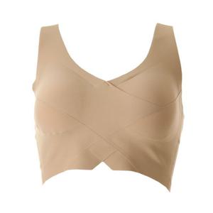 [비너스] 여성 퓨징 프리컷 보정 런닝 브이핏 브라(VBRS945)