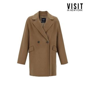[비지트인뉴욕]캐시미어 블렌드 더블 하프코트 VABHCA1