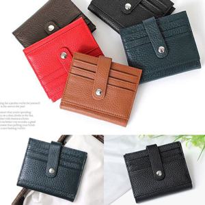 여자 천연 소가죽 지갑 카드 지폐 학생 직장인 20대