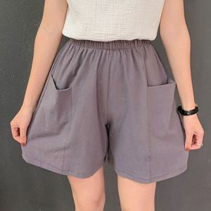 VIVA-NG29 빅포켓 여성 린넨 마반바지