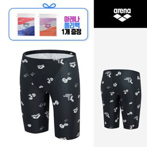 아레나 4부 사각 수영복(M1MF04) 일반 수영 반바지