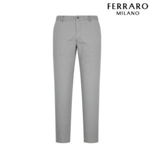 [페라로밀라노] 면스판 조직 피그먼트워싱 셋업 팬츠 L/그레이 AM0FBPC1