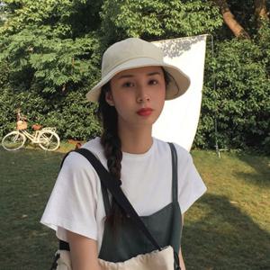 버킷햇 3컬러 여자모자 벙거지 끈 여성 썬캡 사파리