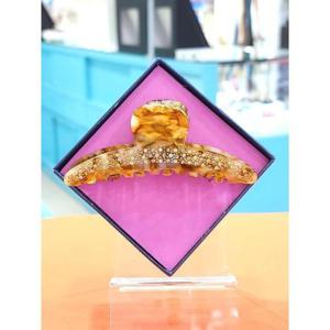 로뎀 세이브존05 프랑스 스와로브스키 슬림 중 집게핀(연브라운)2 RDD24030038